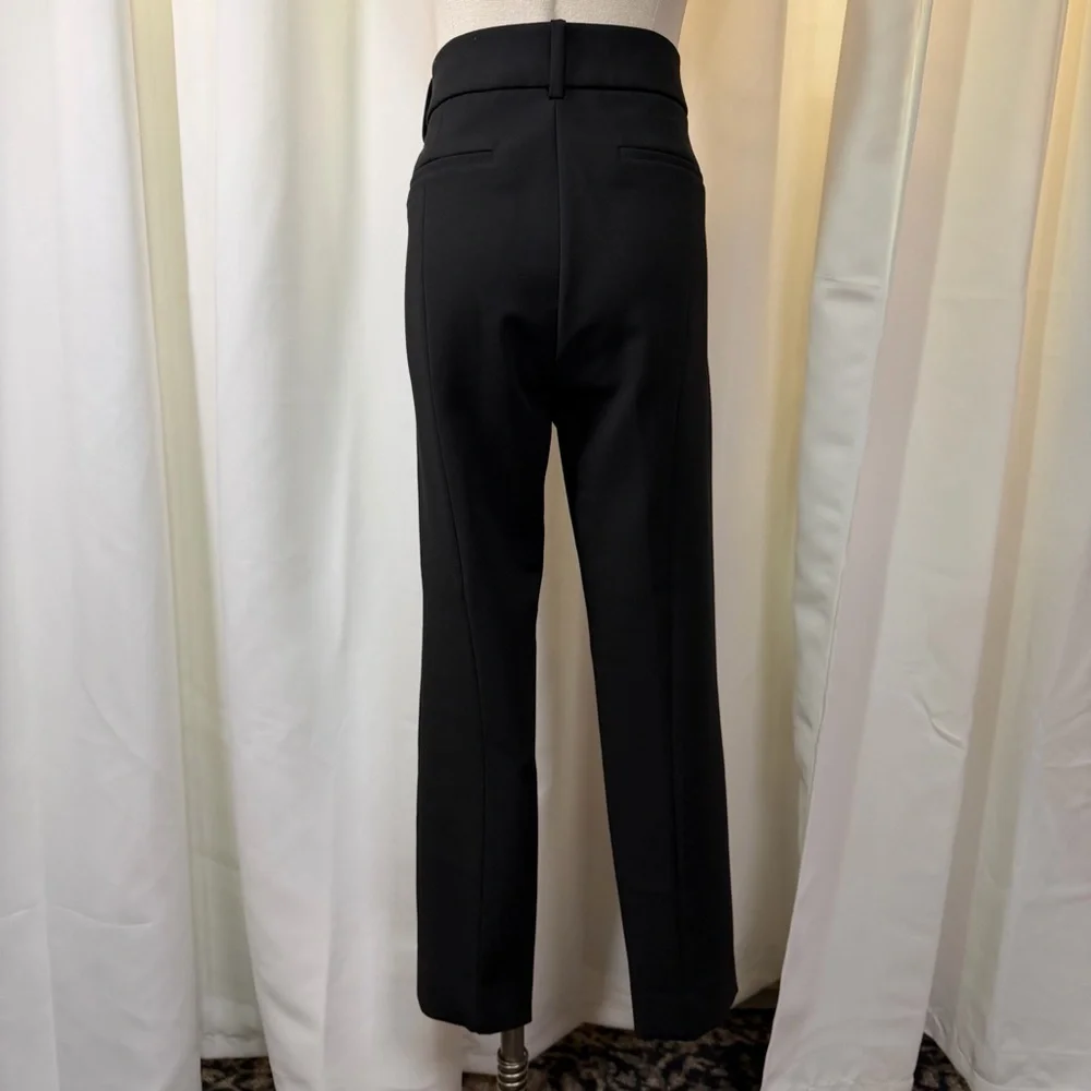 J. Crew ‘Cameron Slim Cropped Pant in Four-Season Stretch’ in Black Size 8
